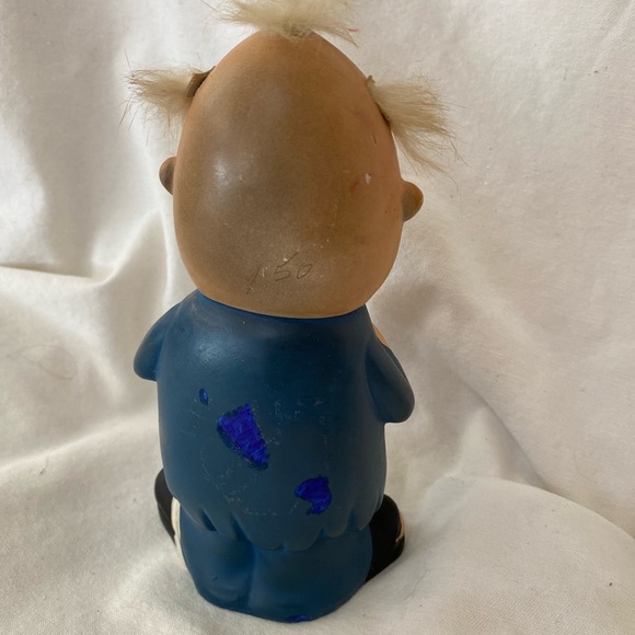 Vintage Piggy Bank Grandpa Retirement Fund Bank Ceramic - Picture 5 of 8